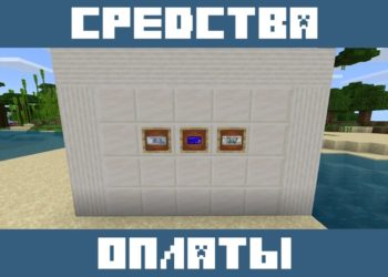 Средства оплаты из Мода на Бомжа для Майнкрафт ПЕ
