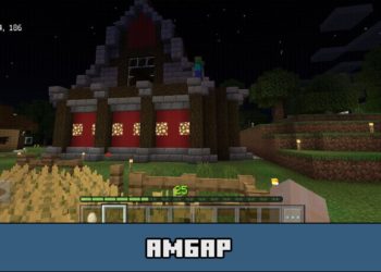 Амбар на карте на город ютуберов для Майнкрафт ПЕ