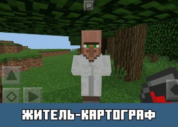 Житель-картограф Minecraft PE