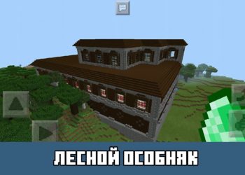 Лесной особняк Minecraft PE