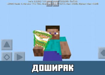 Доширак Minecraft PE