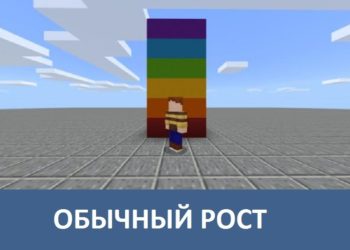 Обычный рост Minecraft PE