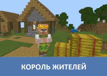 Король жителей Minecraft PE