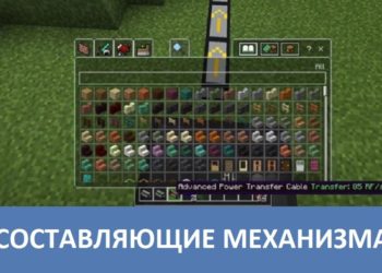 Составляющие механизма Minecraft PE