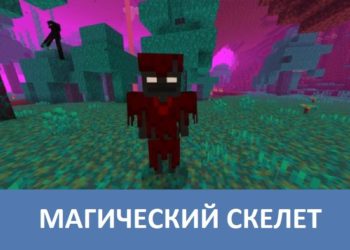 Магический скелет Minecraft PE