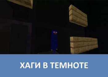 Хаги в темноте Minecraft PE