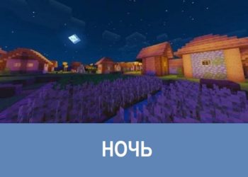 Ночь Minecraft PE