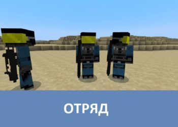 Отряд Minecraft PE